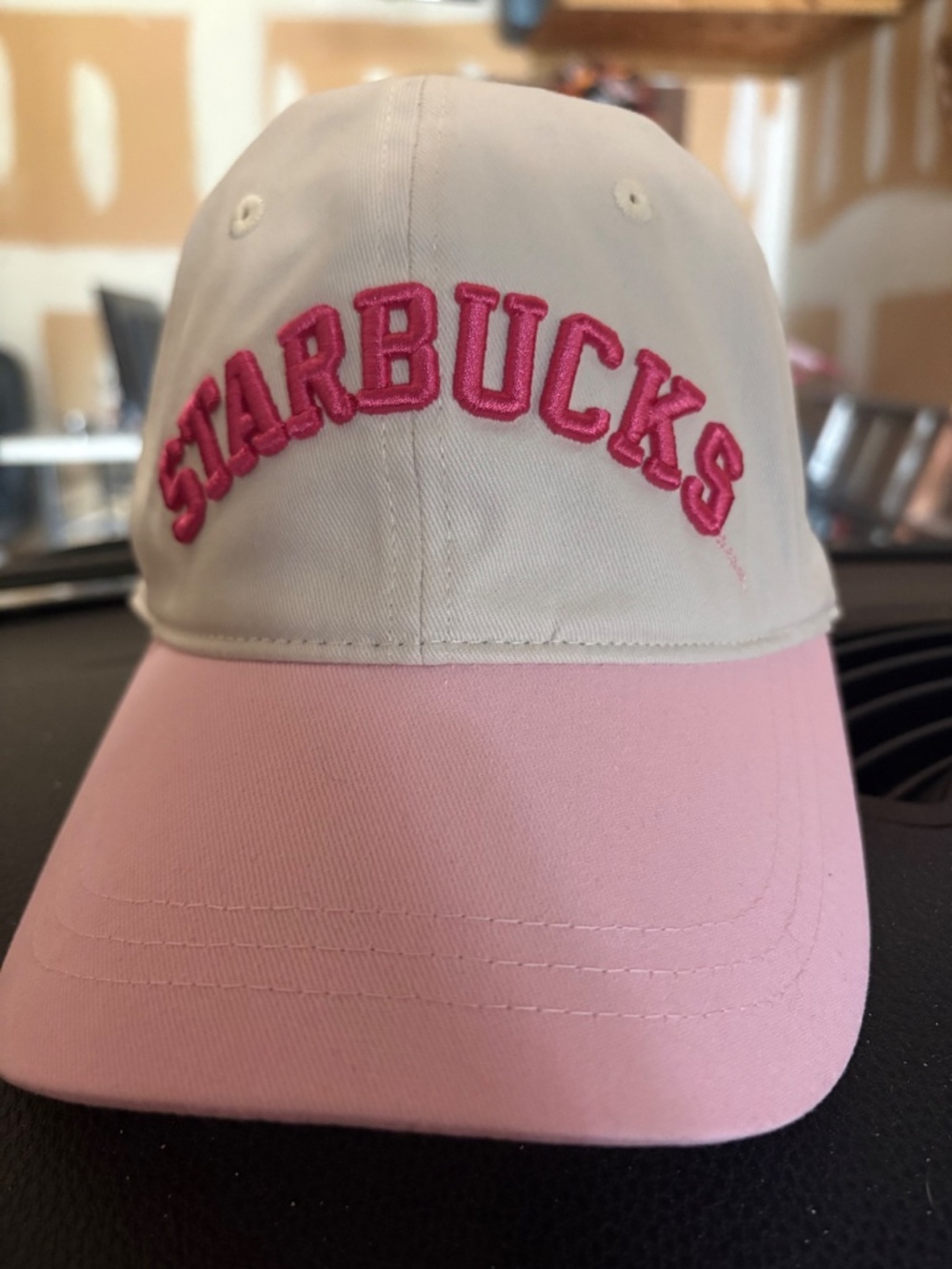 Starbucks PINK DRINK COLLECTION Baseball Cap Adjustable Strapback N - Picture 2 of 2